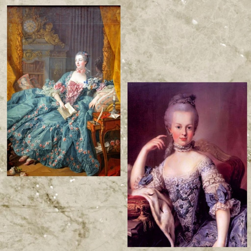 Divano In Stile Rococò Palazzo Madame Pompadour | Bianco | Telaio In Legno Intagliato A Mano
